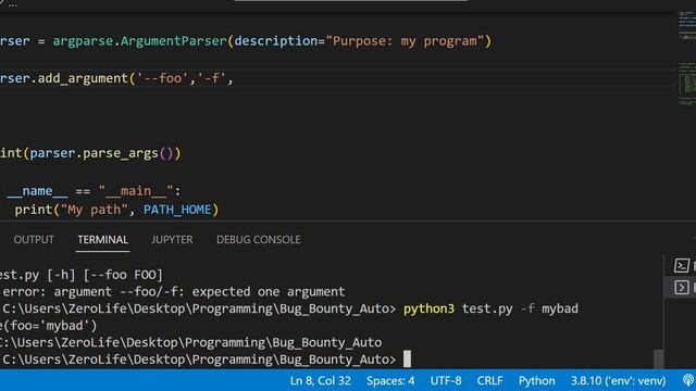 Using Python's Argparse Flags: Automation Application смотреть онлайн