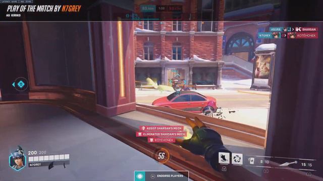 Kiriko 4k Overwatch 2 смотреть онлайн