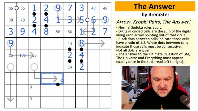 This sudoku must contain The Answer to Life, The Universe, and Everything - Solving My Own Sudoku смотреть онлайн