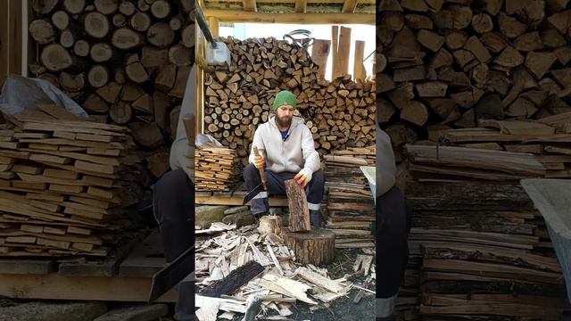 Изготовление дубового гонта, для обшивки #соломенногодома смотреть онлайн