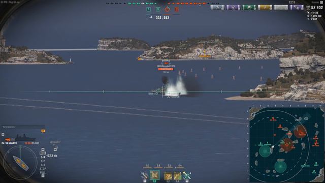 Обзор линкора Nagato // Познай уныние!