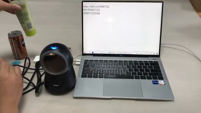 Henex HC-6052 High Scanning Speed Imaging 1D 2D Qr code Scanner Hand-free Area Barcode Scanner смотреть онлайн