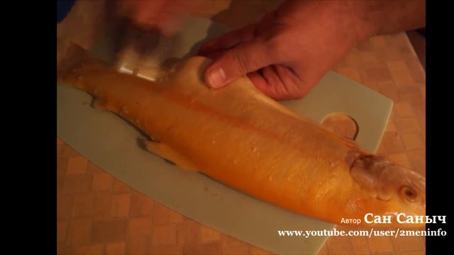 Как чистить янтарную форель смотреть онлайн