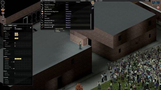 PROJECT ZOMBOID YOU HAVE 1 DAY CHALLENGE | EP08 | Fire | Project Zomboid! смотреть онлайн