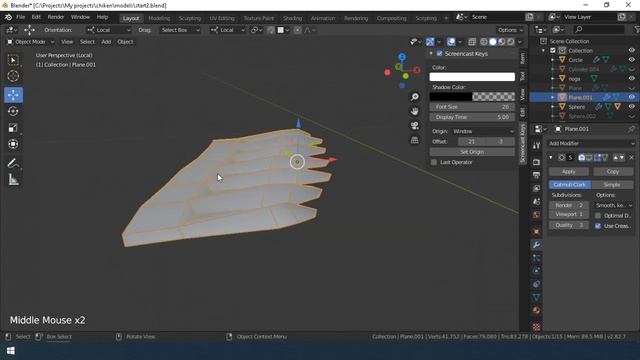 Bad chick game character creation in blender 3d! Part 2 смотреть онлайн