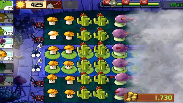 Plant vs Zombie 1 ночь на заднем дворе смотреть онлайн