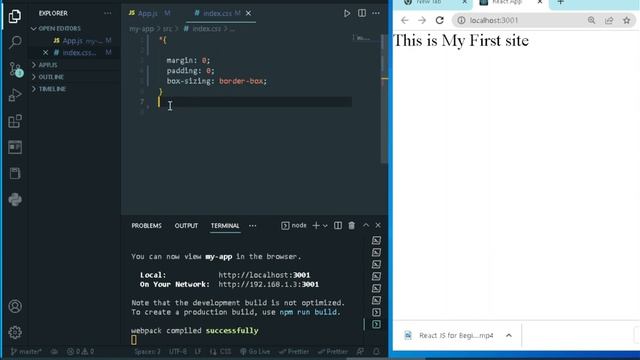 Make 3d Button using React.js - Learn Anything in Tamil Part-1 смотреть онлайн