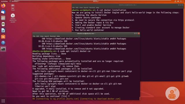 AB Tutorials - Docker Installation On Ubuntu смотреть онлайн