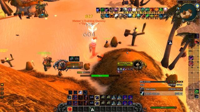 WoW Classic Feral Druid 1.1k DPS with 1.12.1 with Manual Crowd Pummeler смотреть онлайн
