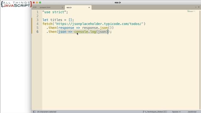 JavaScript Tip: Retrieving a Property from an Array of Objects смотреть онлайн