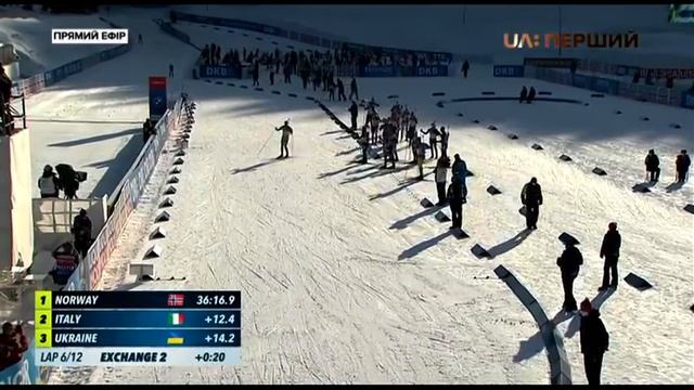 Біатлон. Чемпіонат світу. 20.02.2021 Естафета 4х7,5 км., чоловіки смотреть онлайн