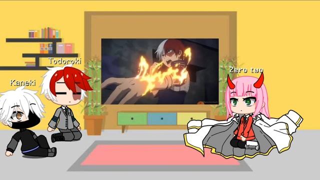 Anime protagonists reacts to their own amv's! Darling in the franxx,my hero academia,and tokyo ghou смотреть онлайн