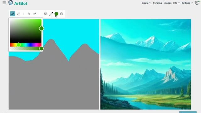 Live painting with Stable Diffusion using ArtBot смотреть онлайн