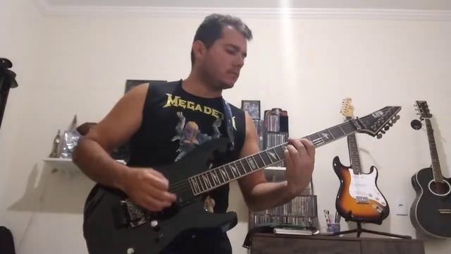 Practicing... I Want Out - Helloween - Kai Hansen's Guitars