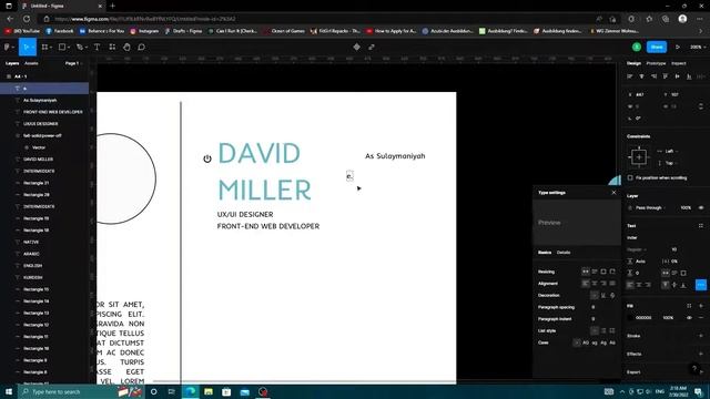 Speed Art CV Design with Figma | Tech CV смотреть онлайн