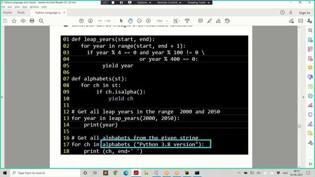 Generators in Python смотреть онлайн