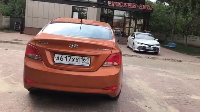 Hyundai Solaris седан смотреть онлайн