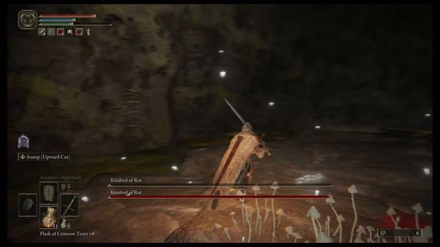 How to defeat Kindred of Rot - Obtain Kindred of Rot's Exultation - Seethewater Cave - Elden Ring смотреть онлайн