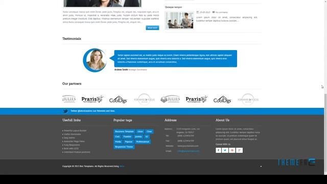 Theme-Org - Responsive Multi-Purpose Joomla Theme Miles Herbie смотреть онлайн
