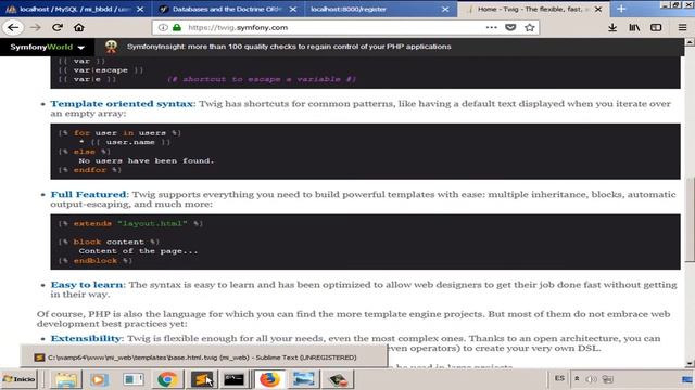 Blog avanzado 7. Errores más comunes en Symfony, herencia de plantillas y sistemas d bloques en Twi смотреть онлайн