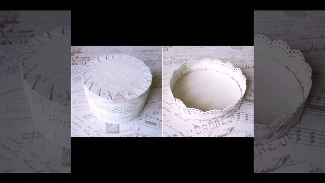 Как сделать шкатулку из бобины от скотча How to make a box from the spool of tape смотреть онлайн