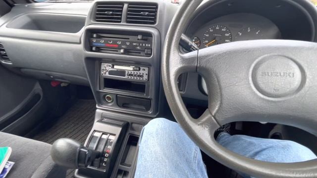 1995 Suzuki Escudo 4X4 turbo diesel RF 2.0L RHD JDM 64,400mi смотреть онлайн