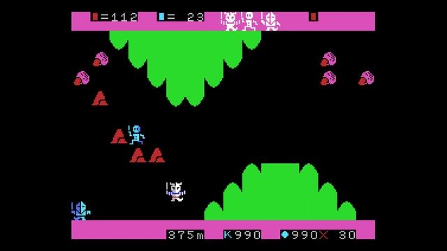 MSX Game: Bokosuka Wars (1984 ASCII) Longplay with cheats смотреть онлайн