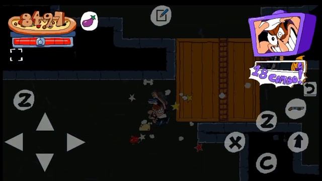 Прохожу Don't Make A Sound в Pizza Tower Eggplant Build Android