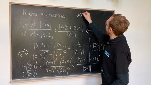 Неравенство с модулем и дробями | Математика ЕГЭ и ДВИ смотреть онлайн