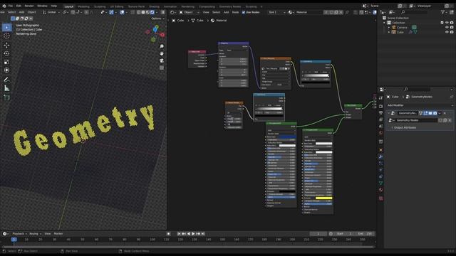 How to change the color of Instances in Blender смотреть онлайн