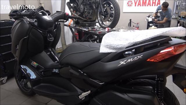 unboxing X-MAX 300cc (special model) смотреть онлайн