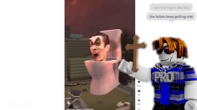 ROBLOX SKIBIDI TOILET ALL EPISODES (REACTION) смотреть онлайн