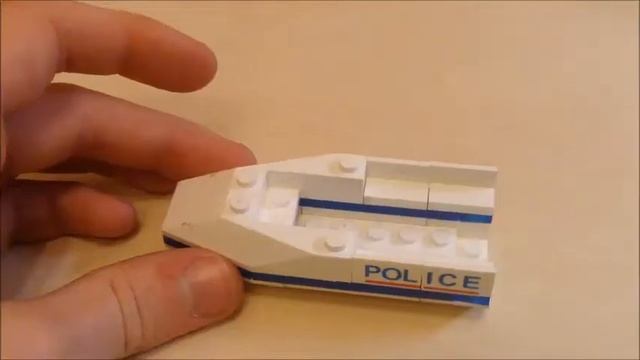 Игрушки из старого лего. Лего полицейский катер|Lego police boat| смотреть онлайн