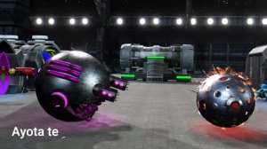 Pacman vs two Robot monster Pacman