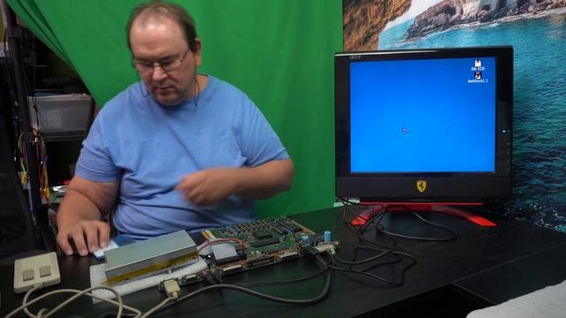 Retro Commodore Amiga 500 parts testing after restoration смотреть онлайн