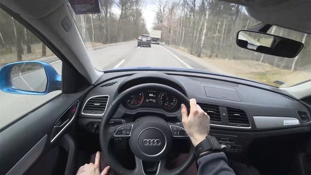 #75 4K POV Test Drive | Audi Q3 1.5 35 TFSI 150KM S-Line 2017 смотреть онлайн