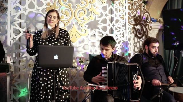 ГУЛЯ ИСАЕВА ПОПУРРИ НА КУМЫКСКОМ ЖИВАЯ ИГРА ГАРМОШКА И БАРАБАН 2022