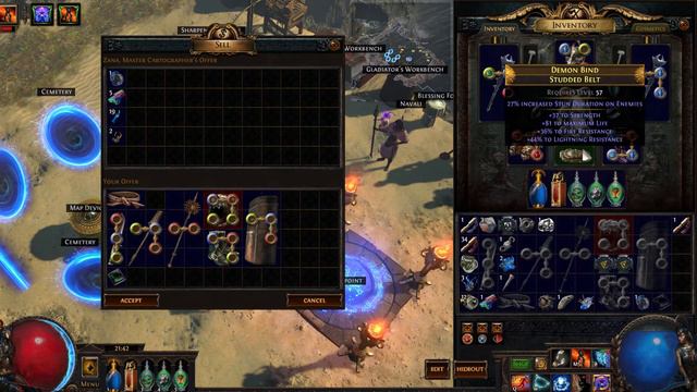 Path of Exile прохождение Hierophant #15 Maps смотреть онлайн