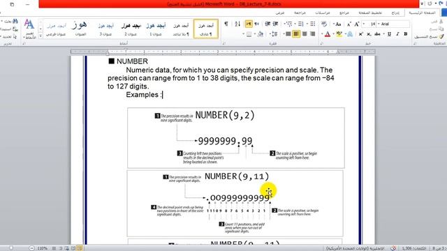 Oracle Data Types смотреть онлайн