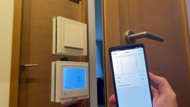 Подогрев пола с телефона Tuya/Home Assistant смотреть онлайн