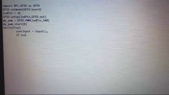 Led control code using Raspberry Pi and Python based on User Input смотреть онлайн