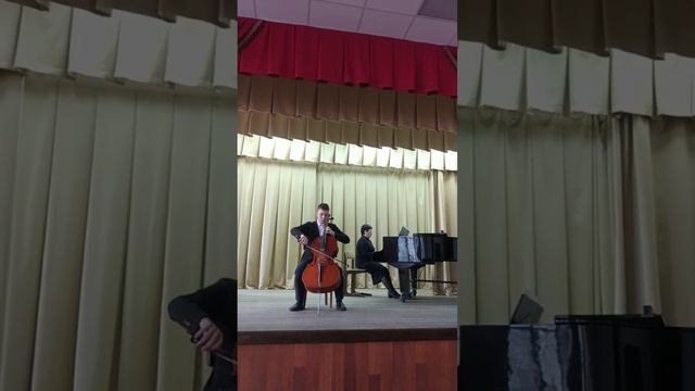 Минаев Кирилл 14 лет, И.С. Бах "Ариозо" смотреть онлайн