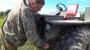 Вездеход переломка на шинах низкокго давления сделанный своими руками обзор