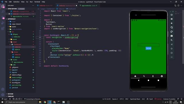 Tipando Rotas no React Native - React Navigation 6.0 смотреть онлайн