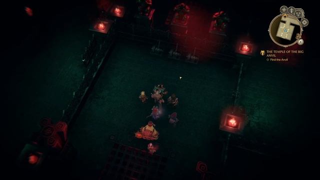 The Temple of Big Anvil - Very difficult puzzle with dwarf statues смотреть онлайн