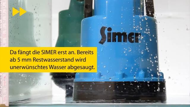 SIMER - Die neue bis auf 2 mm flachabsaugende Pumpe von Pentair Jung Pumpen смотреть онлайн