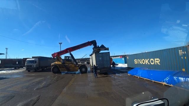 Контейнерный терминал Кунцево! Москва смотреть онлайн