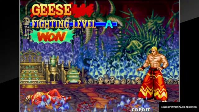 ACA NEOGEO FATAL FURY 3 Geese Howard ending смотреть онлайн