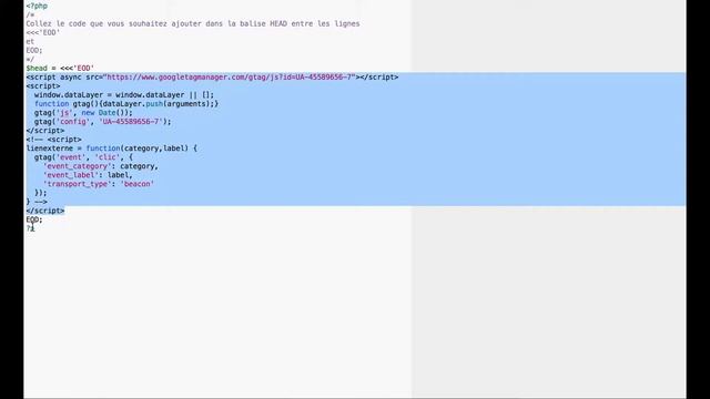 TUTO : head.php et footer.php смотреть онлайн