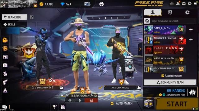 Free Fire Live Rank Push Python Gaming bD смотреть онлайн